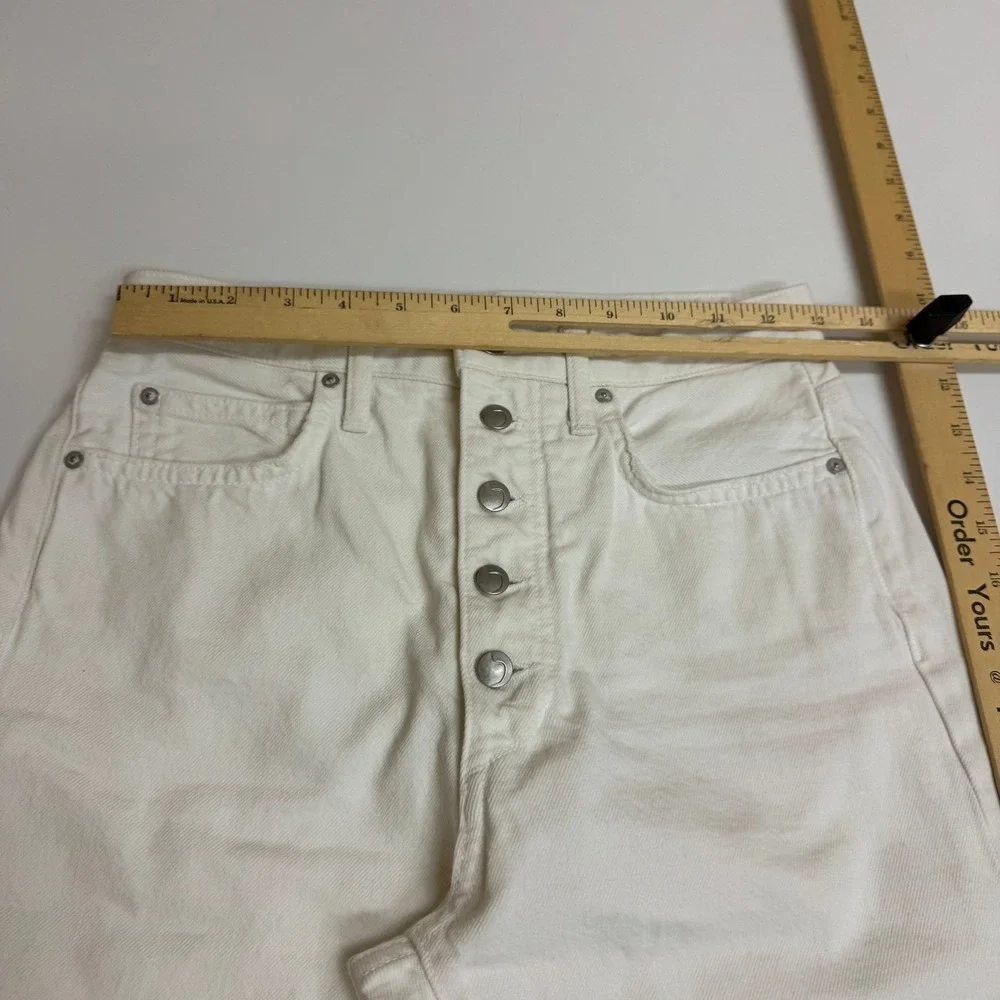 WE‎ WORE WHAT by JOEs Jeans Womens 26 White Danielle High Rise Vintage Straight